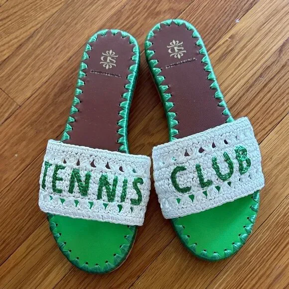 Tennis Club Slide Sandals - Picture 4 of 8
